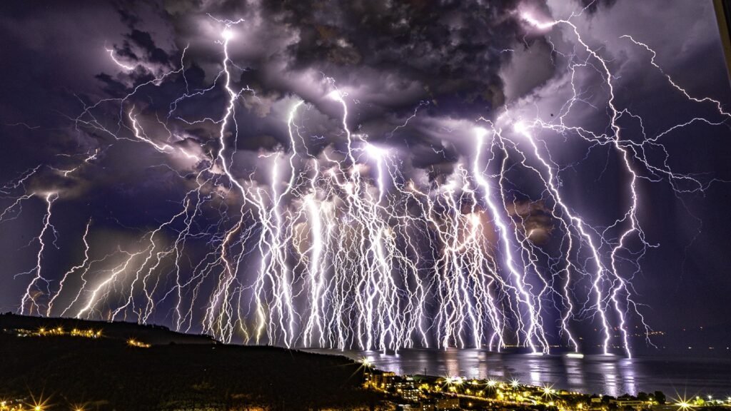 Lightning protection in action