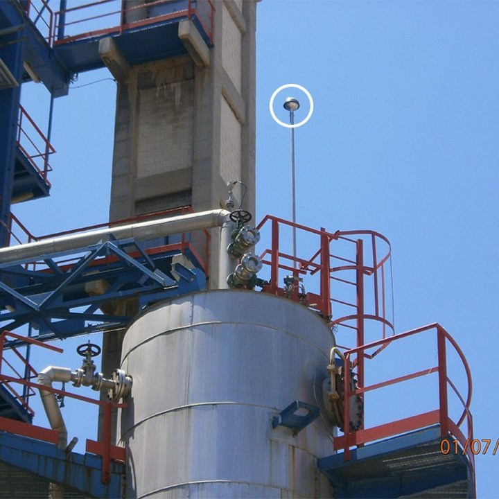 DDCE head installed on a marine vessel