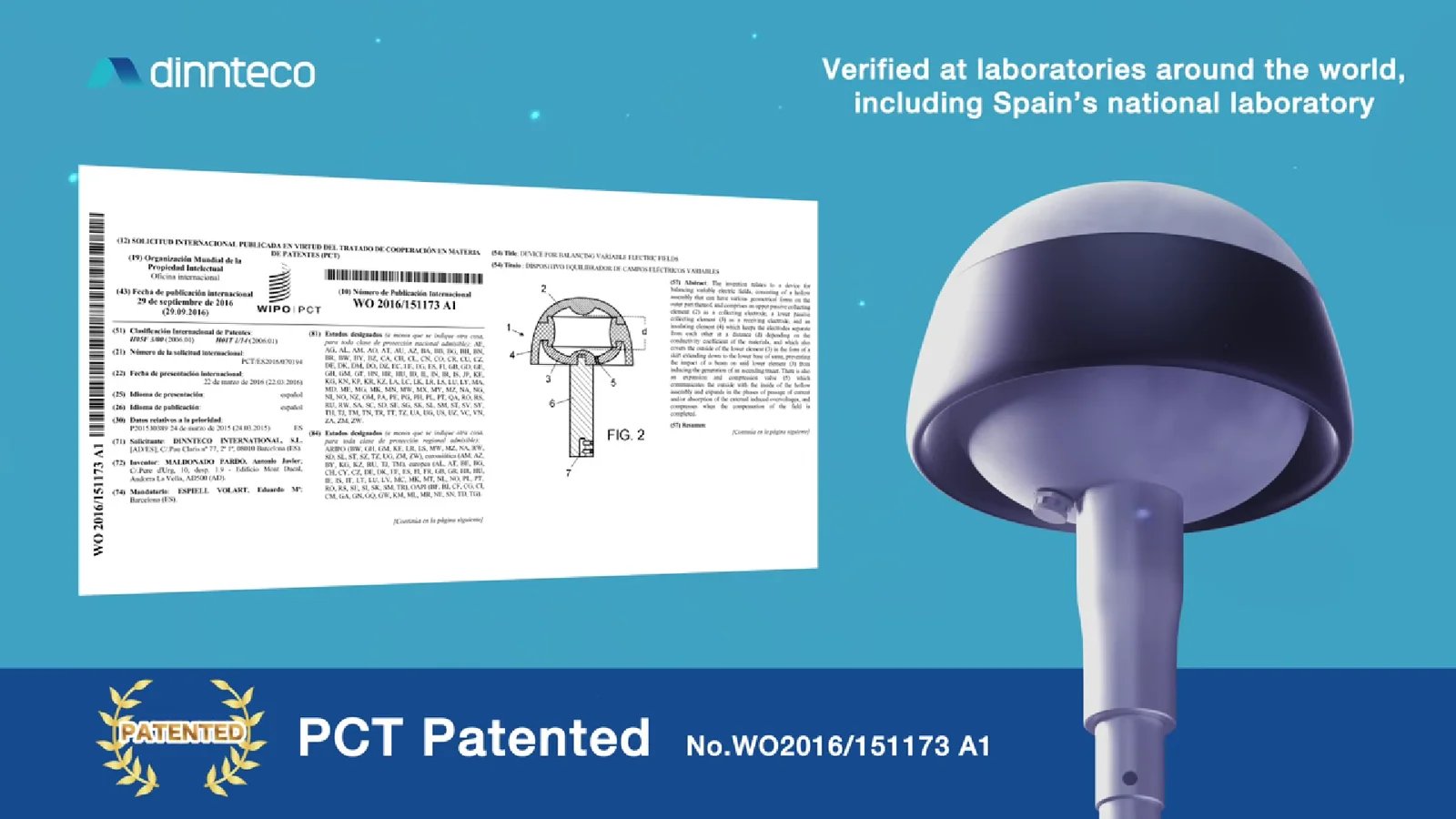 DDCE lightning prevention, PCT patented explainer